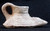 Holyland Byzantine Tall Slipper Lamp, Circa. 6th - 7th Century C.E. Holyland Byzantine Tall Slipper Lamp, Circa. 6th - 7th Century C.E.