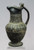 Etruscan Buccero Ware, Very LARGE Oinochoe, Early 6th Century B.C.E. Etruscan Buccero Ware, Very LARGE Oinochoe, Early 6th Century B.C.E.