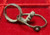 Roman Finger Key on Key Ring