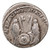 Augustus AR Denarius, Caius and Lucius Caesars, AVF, 2 B.C.E. - 4 C.E.  SOLD Augustus AR Denarius, Caius and Lucius Caesars, AVF, 2 B.C.E. - 4 C.E.  SOLD