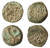 Pair Hasmonean, AE Prutah / Widow's mites, John Hyrcanus and Alexander Jannaeus