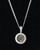 Ancient Jewish War First Revolt AE Prutah in Sterling Silver necklace