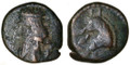 Vologases III Parthian AE