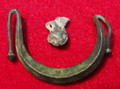 Ancient Roman Ornament and RARE Lead Juglet pendant