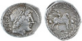 Mn. Fonteius C.f. AR Denarius