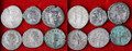 Roman AR & BI Antoninianus, Lot of Six, 3rd Century C.E.