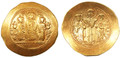 Romanus IV Diogenes, with Eudocia, Michael VII, Constantius and Andronicus AV Gold Histamenon Nomisma