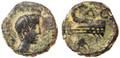 Ascalon (Ashkelon) AE time of Augustus Pseudo-autonomous