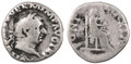 Vitellius AR Denarius, Fine, 69 C.E.