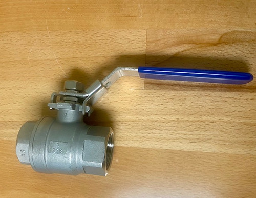 BSP Stainless 316  Full Port Two Piece Ball Valve (Stocked in the USA)