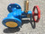 DN32 PN16 Ductile Iron (GGG40.3) Quick Closing Valve, Straight Pattern, with Hydraulic Release Cylinder & Pull Ring