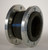 DN80 PN10 NBR Rubber Expansion Joints with Galvanized Carbon Steel Flanges