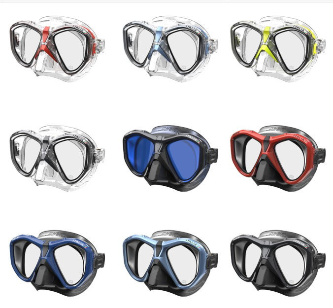 Seac Appeal Pro, Italian-made diving mask with one lens and