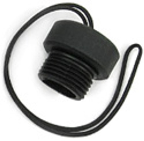 DIN TANK VALVE PLUG, PLASTIC