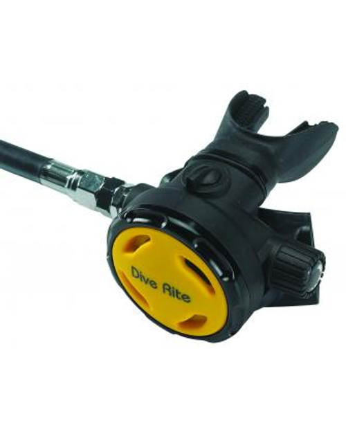 Dive Rite XT2 - Octo with Yellow Cover - LP40" Hose