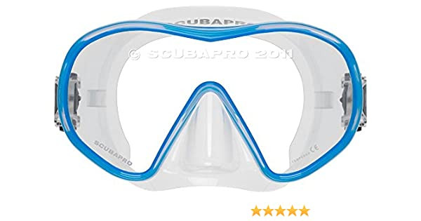 SOLO MASK - CLEAR/BLUE SOLO MASK - CLEAR/BLUE