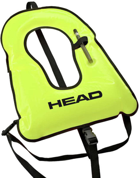 HEAD SNORKEL VEST NEON YELLOW (XS Only)