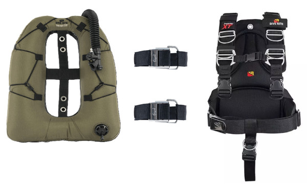 Dive Rite Transpac XT Package - OD Green, Med-Large