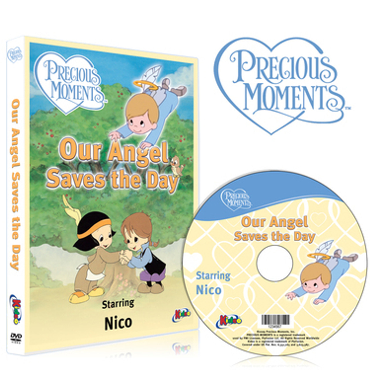 You're an Angel Precious Moments Personalized Kids Photo DVD