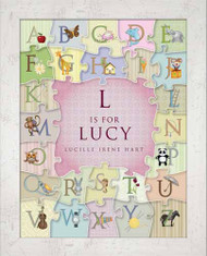 Personalized Alphabet Puzzle Wall Art for Girls