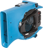 The Dri-Eaz Velo Low Profile Air Mover has a low 1.9 amp draw