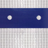12 mil Scaf-Lite 13' x 100' Clear Scaffold Sheeting with Reinforced Blue Eyelet Bands