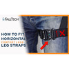FallTech FT-Iron FBH 3D Construction Belted, TB Legs/QC Chest, Leg Straps