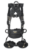 FallTech FT-Arc Nomex FBH 3D+FD Construction Climbing, QC Legs and Chest, Dielectric, Back View