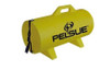 Pelsue 2015HRT Standard Blower Hose (15') + 3015P Plastic Canister with Handle, 3015P Plastic Canister with Handle