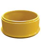 Pelsue 2730-12A Aluminum Manhole Shield (12" height) + 2760 Pel Protector, 2730-12A Aluminum Manhole Shield (12" height)