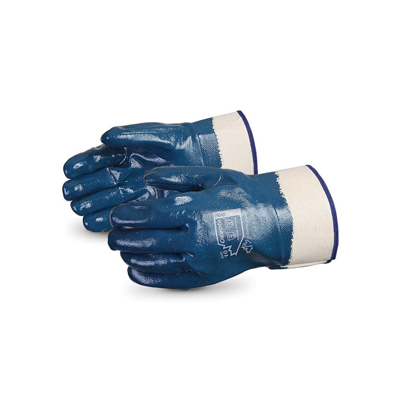 Chemstop™ Puncture Resistant Oil & Grease Proof Fully Nitrile Coated Gloves  (Pack of 12) (N9B)—Superior Glove™