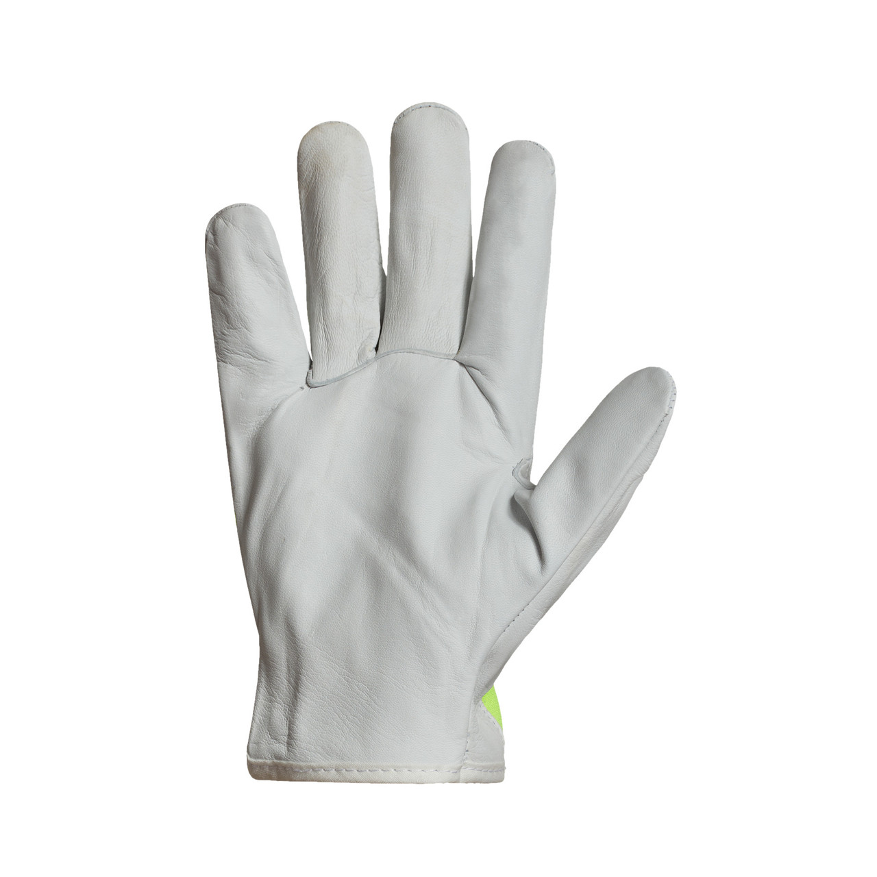 Endura® Hi-Viz Goatskin Drivers Gloves with Silver Stripe (Pack of