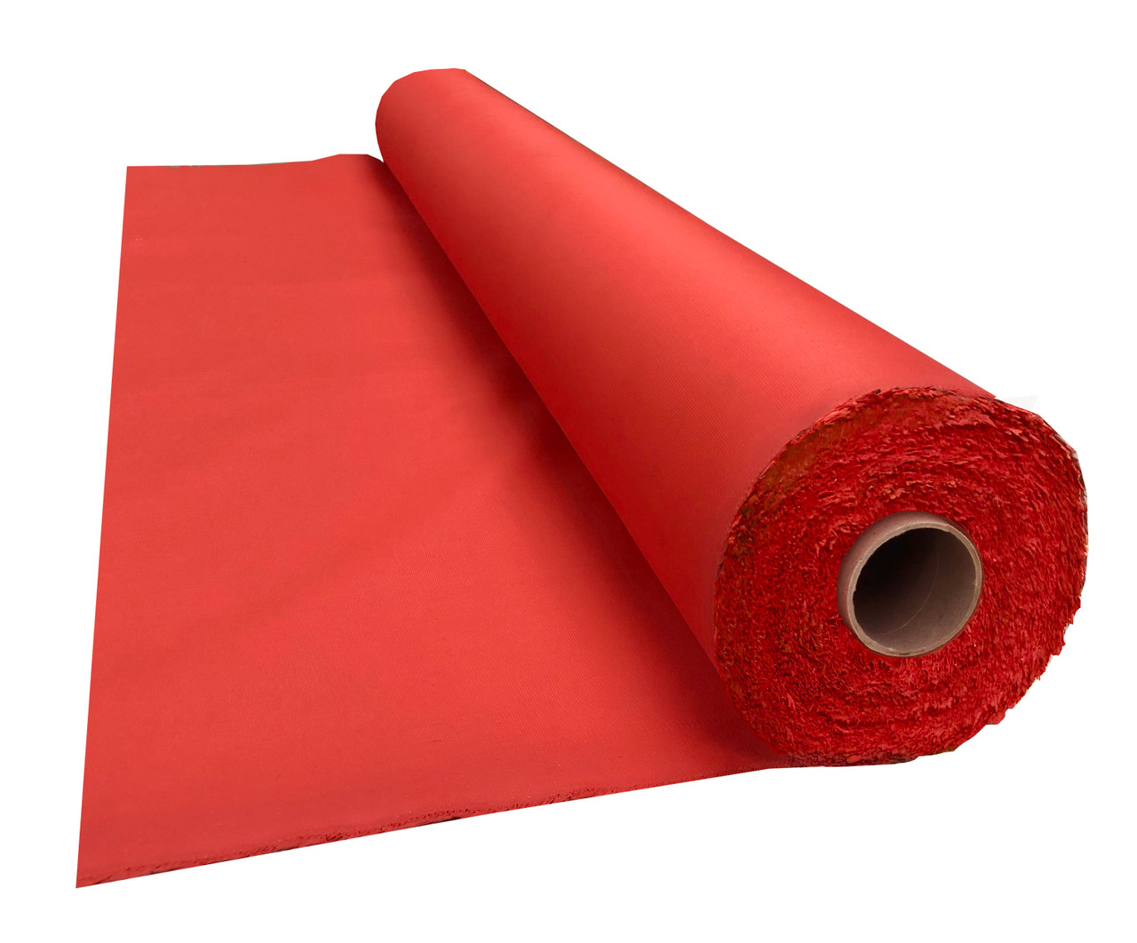 Red Acrylic Coated 13 ounce 60 x 50 yards Fiberglass Welding Blanket -  First Place Supply