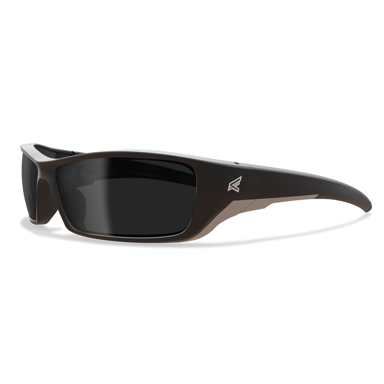 Edge Reclus - Safety Glasses with Black Frame and Smoke Lens