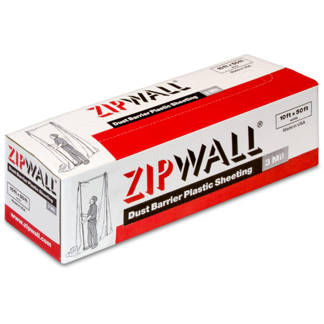 ZipWall - Heavy Duty Zipper (Two Pack): HDAZ2 - First Place Supply