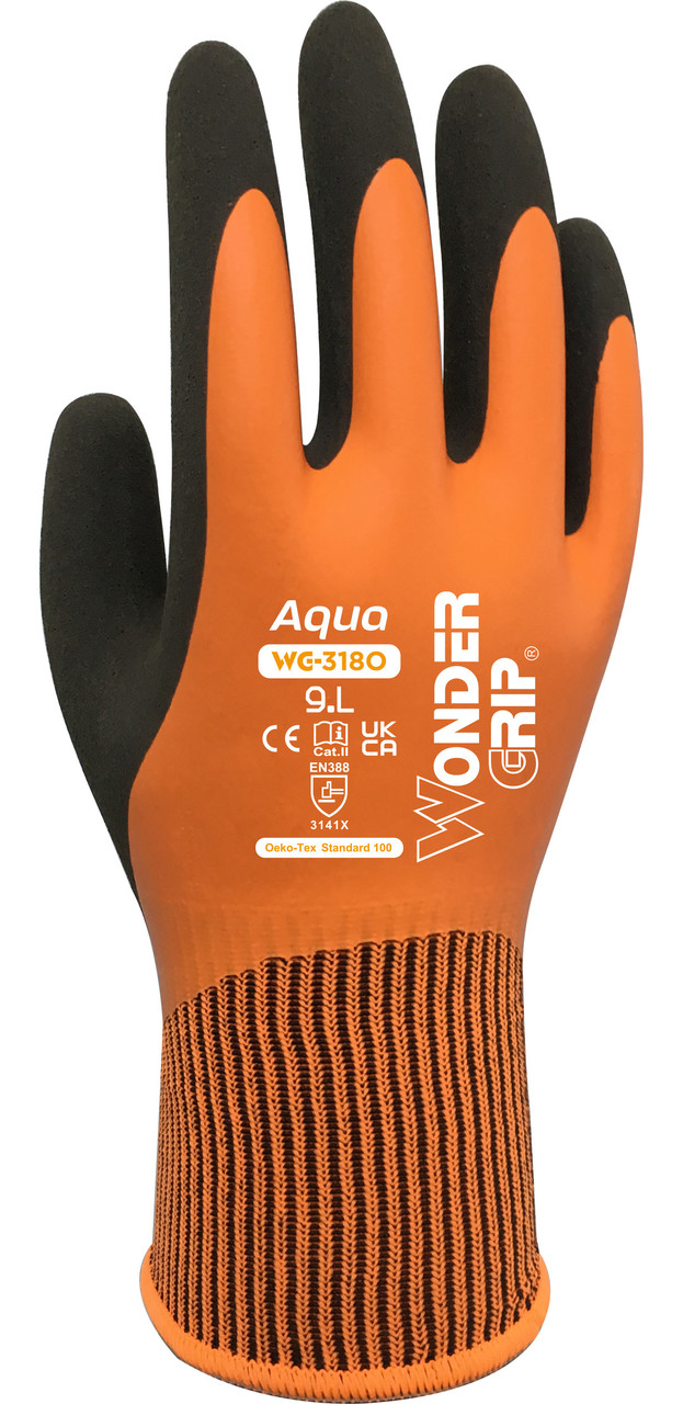 Pack of 12 - Wonder Grip WG-555 Duo 15-Gauge Nitrile Coated Gloves - First  Place Supply