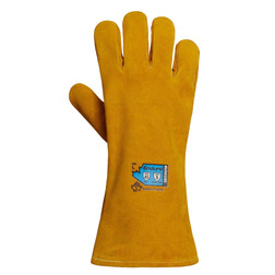Endura® Heat & Cut Resistant Cowgrain Welding Gloves with Full Forearm Protected Rugged Cuffs (505KGWS)—Superior Glove™