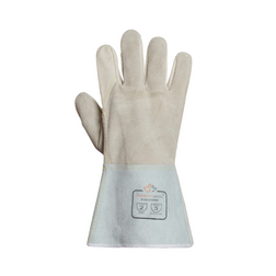 Endura® Heat Resistant Horsehide Welding Gloves with 4" Cowhide Cuffs (Pack of 12) (365HBR)—Superior Glove™
