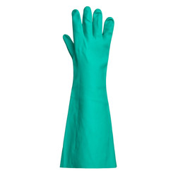 Chemstop™ Chemical Resistant 19" Green Nitrile Gloves (Pack of 12) (NI4622)—Superior Glove™