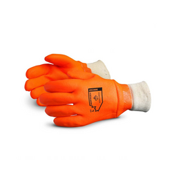 North Sea™ Chemical Resistant Triple Foam Lined Winter PVC Gloves With Knitwrist (Pack of 12) (NS300K)—Superior Glove™