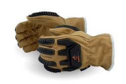 Endura® Cut and Impact Resistant Lined Goatskin Driver Gloves (378KGVB) XL—Superior Glove™