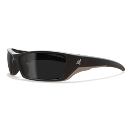 Edge Reclus - Safety Glasses with Black Frame and Smoke Lens