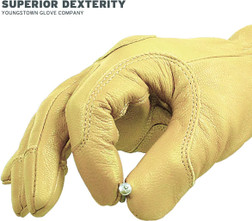 ProFlex 710LTR Heavy-Duty Work Gloves - Leather-Reinforced – Tower One Inc