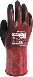 Pack of 12 - Wonder Grip WG-718 DEXCUT 13-Gauge Nitrile Coated Gloves
