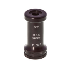C&S Supply 1" Straight Bore Nozzle with 5/8" Outlet | 1STBR-5/8