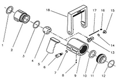 C&S Supply Viper 1" and 1.5" Valve Spare Parts - Swivel Kits | V-SWKIT-3012