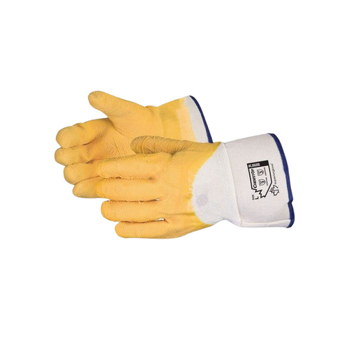 Firm Grip Work Latex Crinkle Gloves