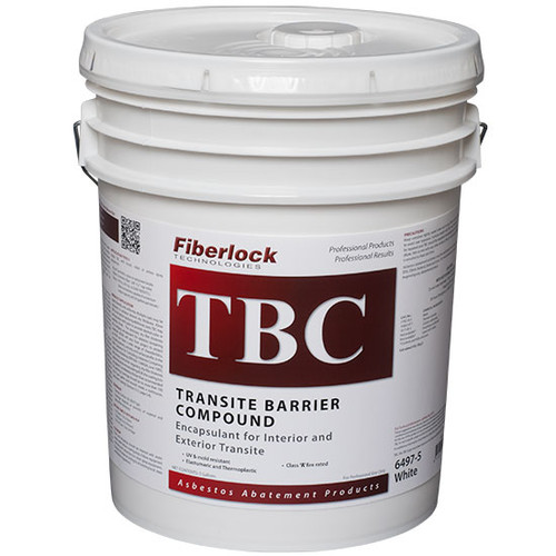 Five Gallon Fiberlock T-B-C Transite Barrier Compound 6497