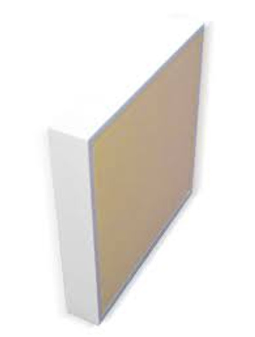 Aeolus Mini Pleat Plastic Frame Filters - Merv 8 (Tan, 24x24x2) / Pack of 6