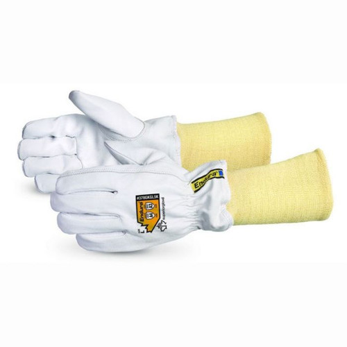 Endura® Cut Resistant Kevlar Lined Goatskin Driver Gloves with 5" Knitwrist (378GKGL5K)—Superior Glove™